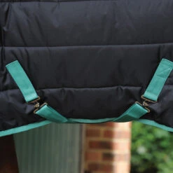 Weatherbeeta GreenTec StandardNeck Medium Lightweight Horse Stable Rug (Black/Bottle Green) -Weatherbeeta Sales Store k06b5934a0e10aed694102d7fa504aed4