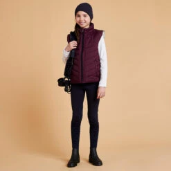 Kids' Warm Padded Horse Riding Gilet 500 -Weatherbeeta Sales Store k1a2100929abeff303b3915732349f030