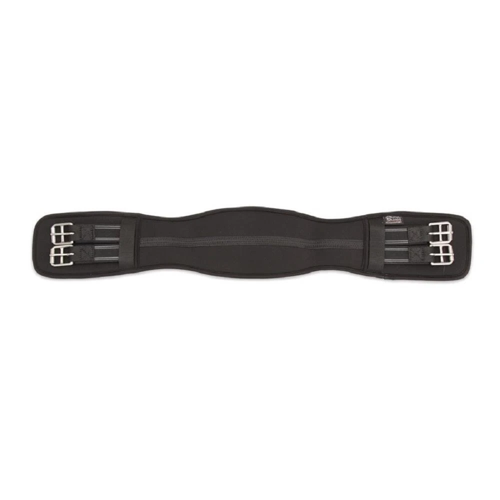 Elasticated Neoprene Horse Dressage Girth (Black) 1 Elasticated Neoprene Horse Dressage Girth (Black)