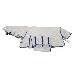 Highlander Plus Combo Neck Horse Fly Rug (White)