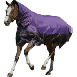 Weatherbeeta Comfitec Plus Medium/Lite Dynamic Combo Neck Rug (Purple/Black)