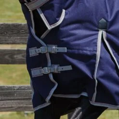 Weatherbeeta Comfitec Essential Combo Neck Heavy Turnout Rug (Navy/Silver/Red) -Weatherbeeta Sales Store k339150a0b49d3a1a4c7e32f03fc98fa7