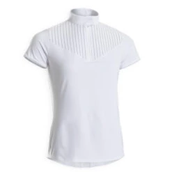Women's Horse Riding Short-Sleeved Show Polo Shirt 500 -Weatherbeeta Sales Store k3b10db19d21126d26b73f9160b6575d6