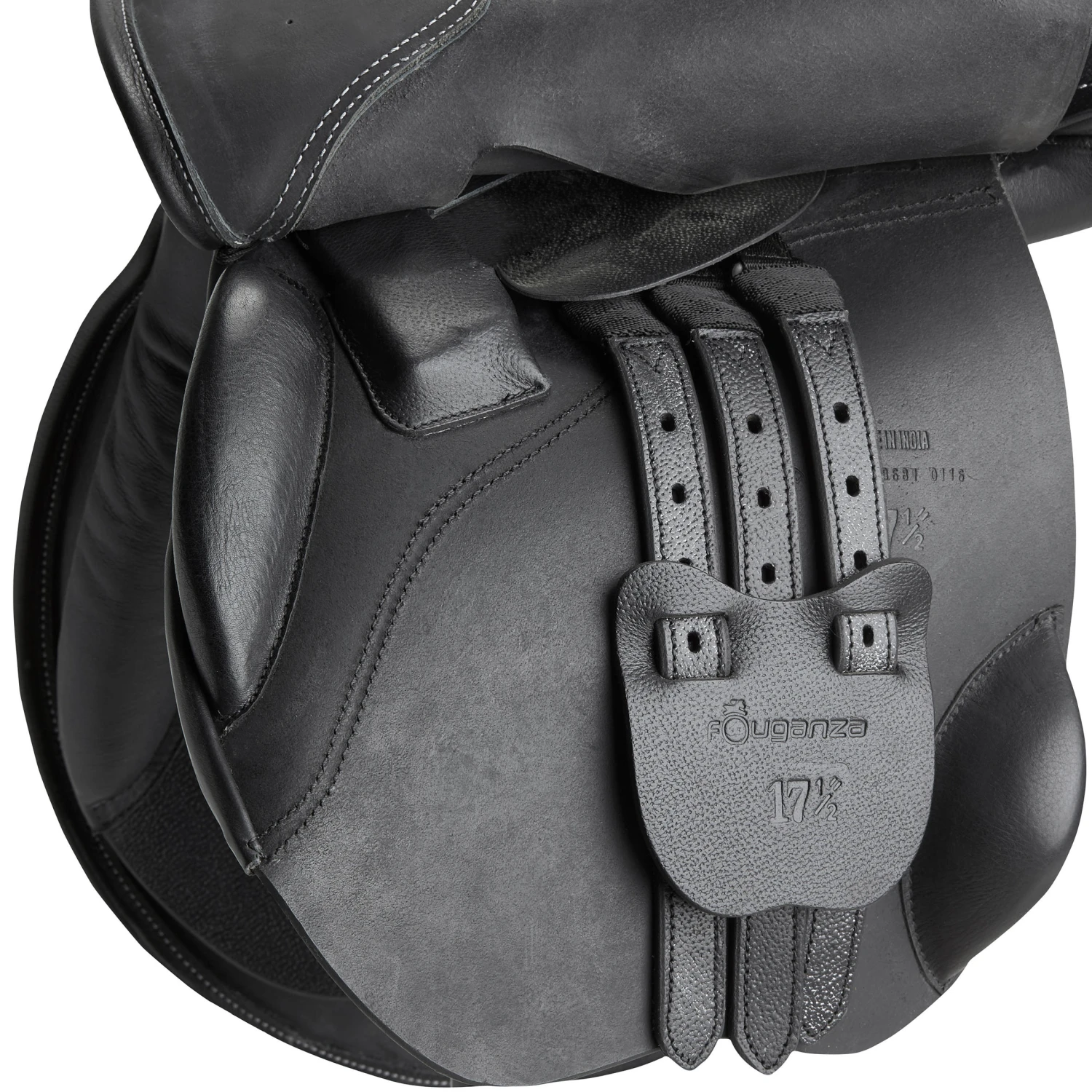 Schooling 17½" Fully-Fitted Horse Riding All-Purpose Leather Saddle 4 Schooling 17½" Fully-Fitted Horse Riding All-Purpose Leather Saddle - Image 4