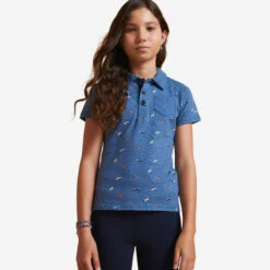 Girls' Horse Riding Short-Sleeved Polo Shirt 140 -Weatherbeeta Sales Store k3fcba3656cd5e5e24b7fefeb31ea735a