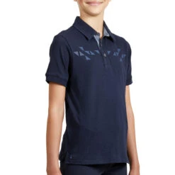 Boys' Horse Riding Short-Sleeved Polo 140 -Weatherbeeta Sales Store k4a2fe163e352f17c975294d1e5f0f5f9