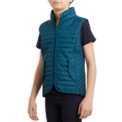 Kids' Horse Riding Sleeveless Padded Gilet 100 -Weatherbeeta Sales Store k561511402a5a2408fca4c2c2d9107492