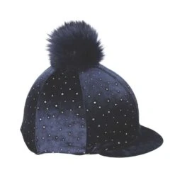 Velvet Sparkle Hat Cover (Black) -Weatherbeeta Sales Store k7ed2fe935cf9877d21c20c30e6e0b7e7