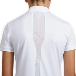 Girls' Short-Sleeved Horse Riding Show Polo Shirt 500 -Weatherbeeta Sales Store k8c78599489ab23e969c552845ee72012