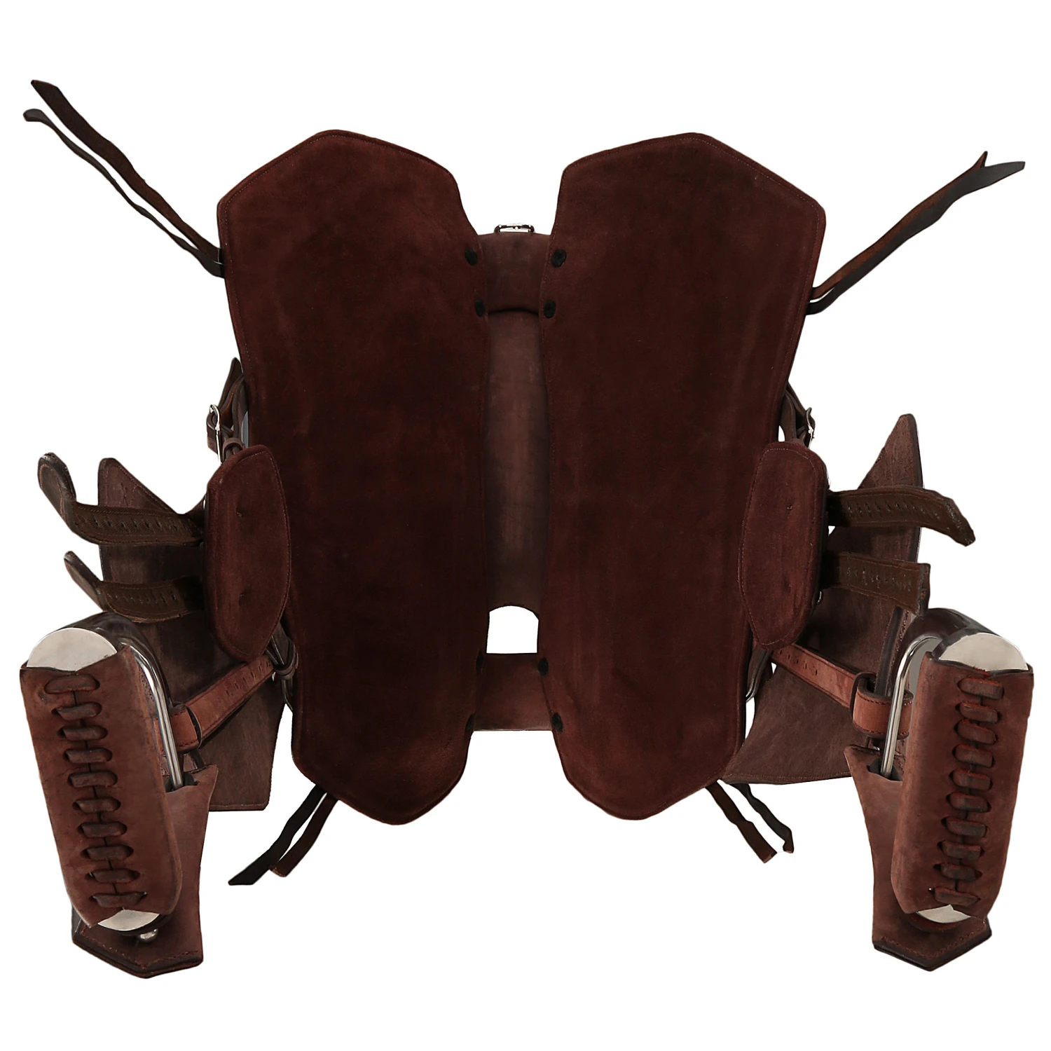 Horse Riding Hacking Saddle For Horse Escape - Brown 4 Horse Riding Hacking Saddle For Horse Escape - Brown - Image 4