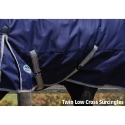 Weatherbeeta Comfitec Lite Plus Essential Standard Neck Turnout Rug (Navy/Silver/Red) 7 Weatherbeeta Comfitec Lite Plus Essential Standard Neck Turnout Rug (Navy/Silver/Red) -Weatherbeeta Sales Store k976d92aa2d1fa292507692d8cdce2b75