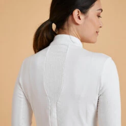 Women's Horse Riding Long-Sleeved Warm Competition Polo 500 -Weatherbeeta Sales Store k99848af2c047fca49ce1cfb9882a5595