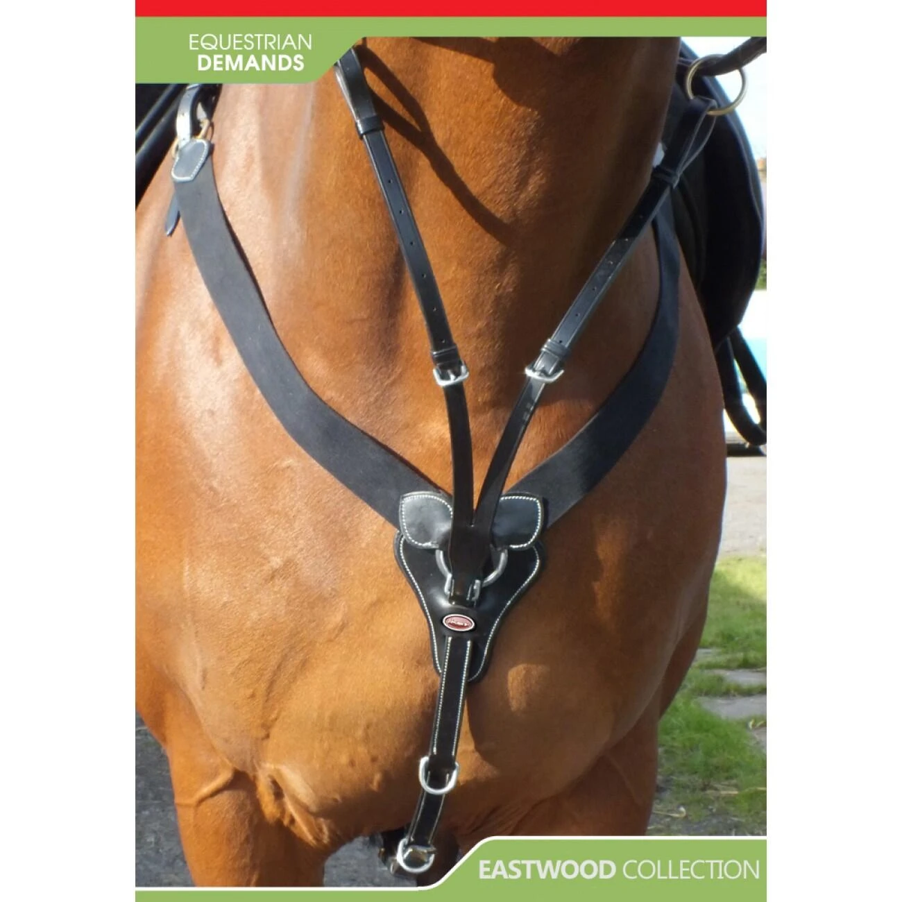 EASTWOOD ELASTICATED BREASTPLATE 1 EASTWOOD ELASTICATED BREASTPLATE