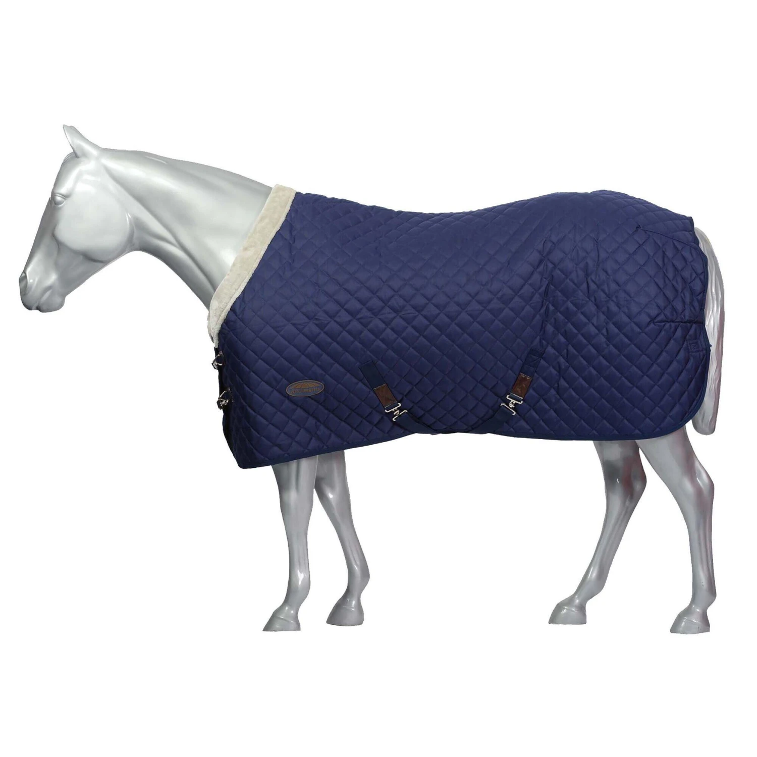 Weatherbeeta Comfitec Deluxe StandardNeck Quilted Midweight Horse Stable Rug (Navy) 1 Weatherbeeta Comfitec Deluxe StandardNeck Quilted Midweight Horse Stable Rug (Navy)