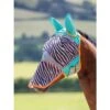 ZebTek Horse Fly Mask (Black/White)