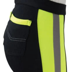 HyVIZ Reflector Ladies Riding Jodhpurs Yellow Black -Weatherbeeta Sales Store kabd70fb92b9bb0cee83f5a8ff0e04f4d