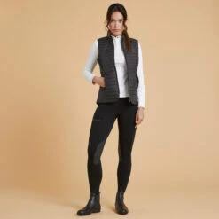 Women's Sleeveless Horse Riding Down Jacket 100 -Weatherbeeta Sales Store kaffc9182800c5991434c03f793f9217b