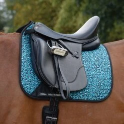 Weatherbeeta Prime Leopard Print Horse Dressage Saddlepad (Turquoise/Black) 8 Weatherbeeta Prime Leopard Print Horse Dressage Saddlepad (Turquoise/Black) -Weatherbeeta Sales Store kb1915a9be355764001bd11ce58c72eb6
