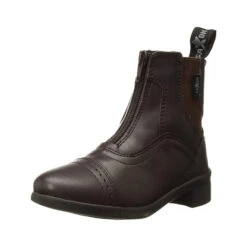 Saxon Childrens/Kids Syntovia Zip Paddock Boots (Black) 10 Saxon Childrens/Kids Syntovia Zip Paddock Boots (Black) -Weatherbeeta Sales Store kc32f72b780bbdfe37b28e795670387c7