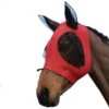 Weatherbeeta Stretch Bug Eye Saver With Ears (Red/Black)