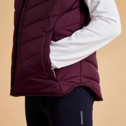 Kids' Warm Padded Horse Riding Gilet 500 -Weatherbeeta Sales Store kc50f1f2d2affe2d6b48096433be7e9f9