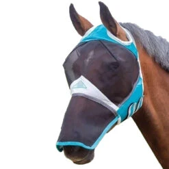 Fine Mesh Ear Holes Horse Fly Mask With Nose (Black) -Weatherbeeta Sales Store kca004617e911b59bd6be73f91bbdc888