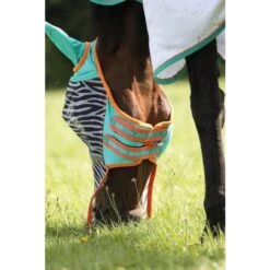 ZebTek Horse Fly Mask (Black/White) -Weatherbeeta Sales Store kd4eee4ed6c84e03e5fa04f65bc933781