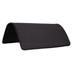 Ultra Non Slip Oblong Horse Saddlepad (Black)