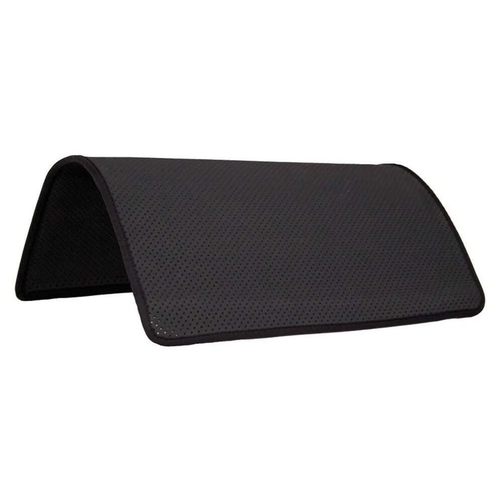 Ultra Non Slip Oblong Horse Saddlepad (Black) 1 Ultra Non Slip Oblong Horse Saddlepad (Black)