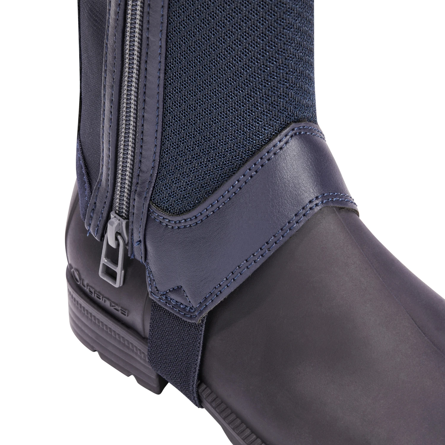 Kids' Horse Riding Mesh Half Chaps 100 6 Kids' Horse Riding Mesh Half Chaps 100 - Image 6