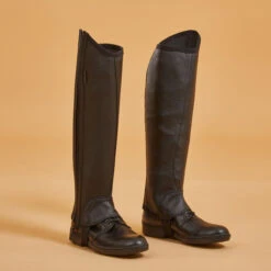 Adult Horse Riding Leather Half-Chaps With Gusset -Weatherbeeta Sales Store kf3dcfebe0244bfcc1e664edf100f8a37
