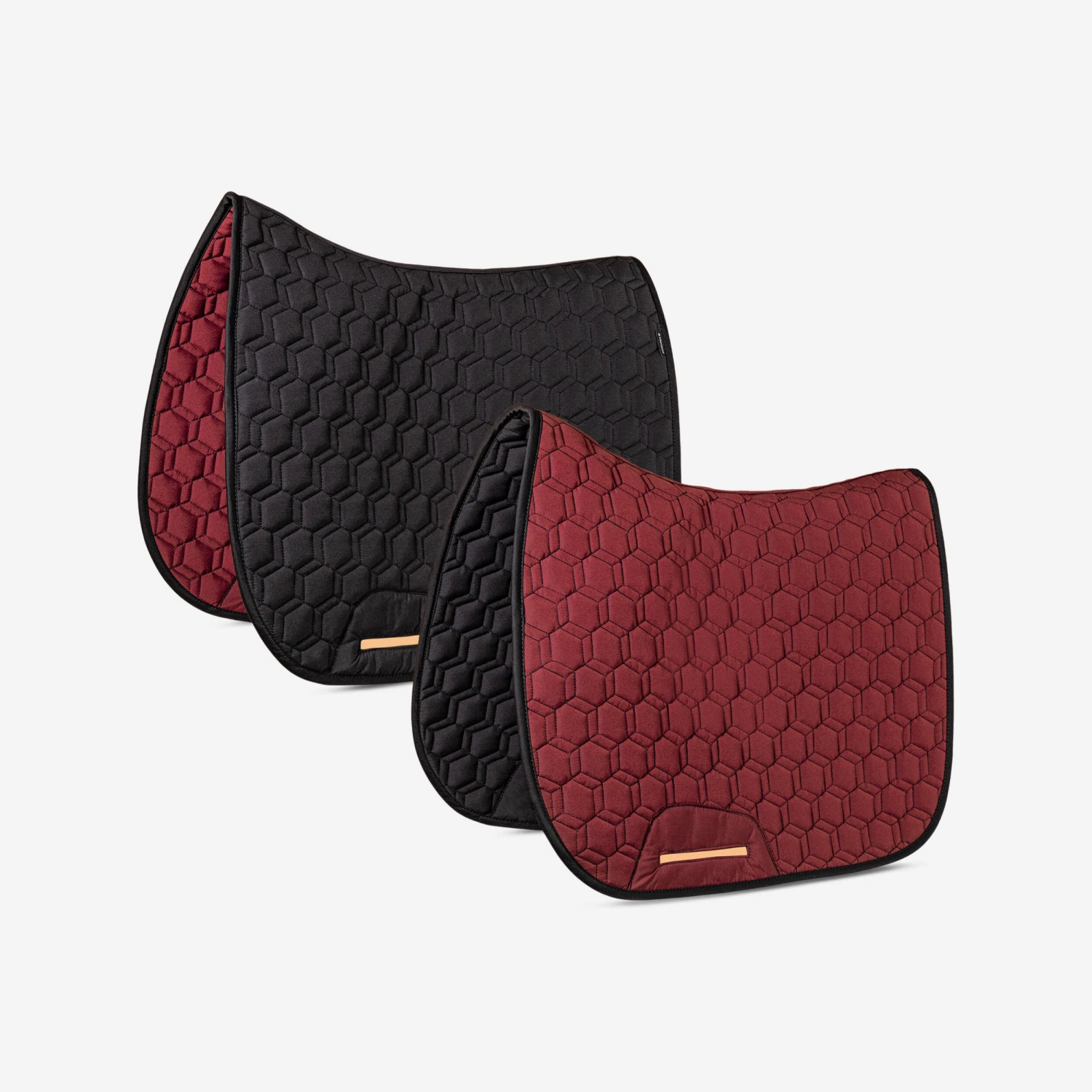 Reversible Horse Riding Saddle Cloth For Horse And Pony 500 1 Reversible Horse Riding Saddle Cloth For Horse And Pony 500